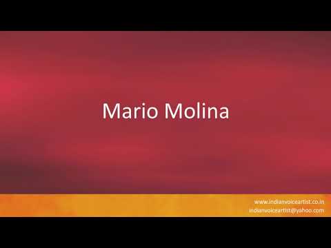 How to pronounce the word(s) "Mario Molina".