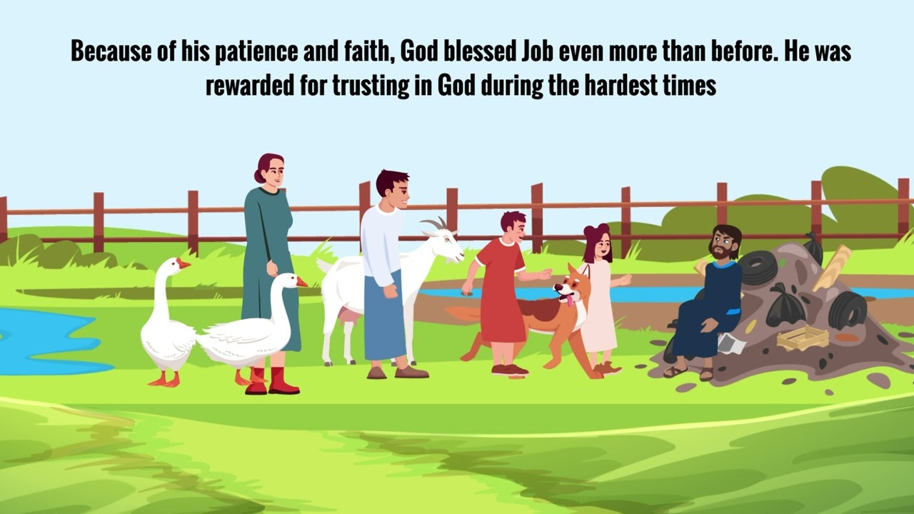 The Inspiring Story of Job | Patience and Faith Bring Amazing Blessings 🌟