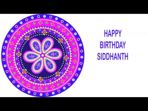 Siddhanth   Indian Designs - Happy Birthday
