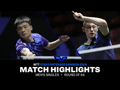 Ma Jinbao vs Irvin Bertrand | MS R64 | WTT Star Contender Bangkok 2024