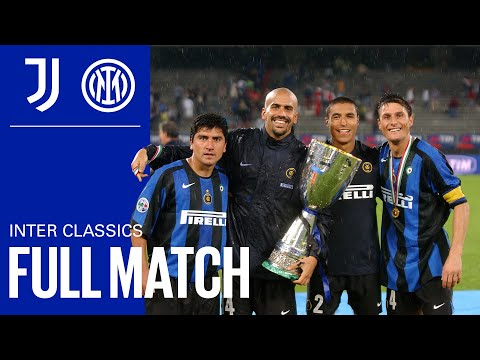 INTER CLASSICS | FULL MATCH | JUVENTUS vs INTER | 2005 ITALIAN SUPERCUP 🏆⚫🔵🇮🇹