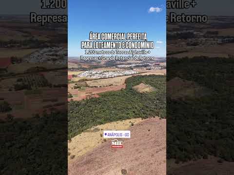 ÁREA URBANA PARA LOTEAMENTO COM 36,70 HECTARES (367.000 M2) EM ANÁPOLIS - GO #investimentos #agro