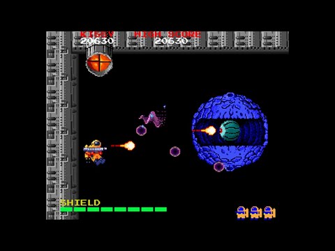 Baraduke: Stage 2 (Floors 7-12)