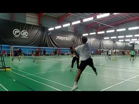Badminton Suria Shuttle Bc Men's Double Sparring - Zaid Zainal / Helmi Vs Cheng Feng / Mua'zzam