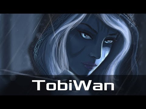 TobiWan — Drow Ranger, Safe Lane (Mar 15, 2018) | Dota 2 patch 7.10 gameplay