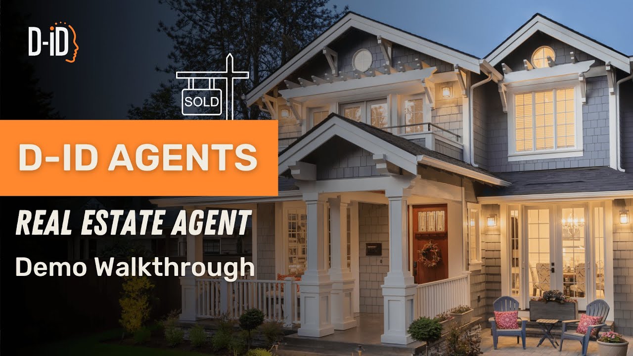 D-ID Agents Demo Walkthrough: Real Estate Agent video thumbnail