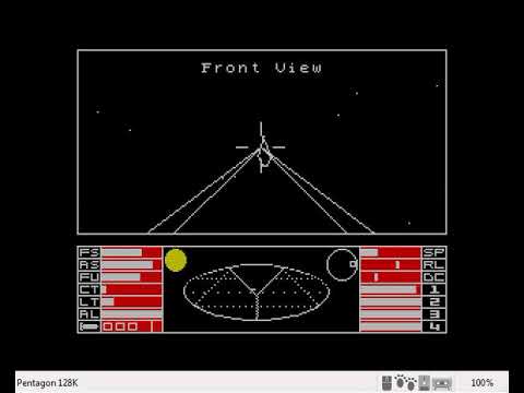 Elite "3" ZX Spectrum 128k