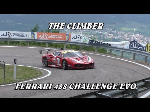 SALITA TRENTO - BONDONE 2025 | THE CLIMBER | FERRARI 488 CHALLENGE EVO | BY BELLUNOVIDEO