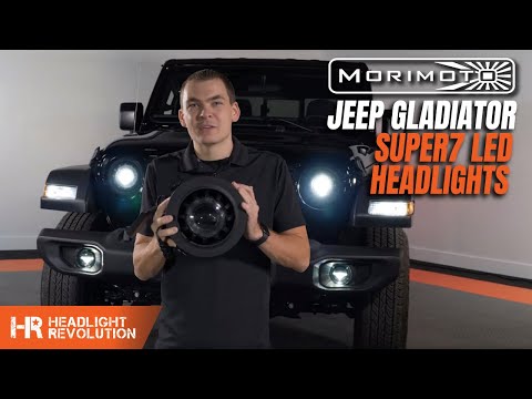 Morimoto Super7 LED Headlight Upgrade for the 2019+ Jeep Gladiator JT - How to Install and Upgrade