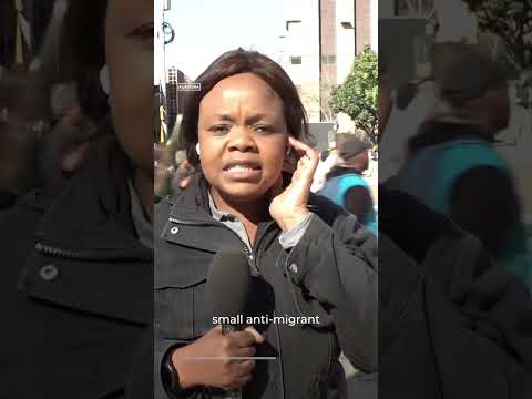 Anti-migrant rally in South Africa demands undocumented foreigners leave | AJ #shorts