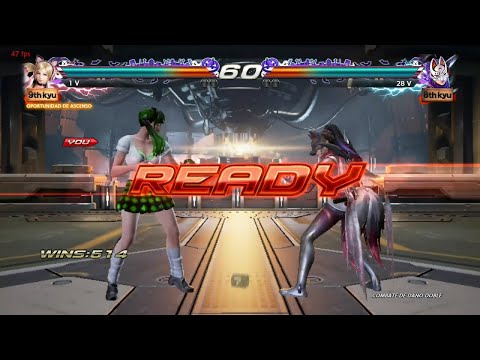 355_5 Lucky Chloe Ryona vs Kunimitsu  - Tekken 7 ( Anakin x24 ) sin Grafica Dual