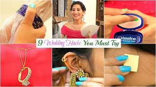 9 LIFE Saving WEDDING HACKS You MUST Try - YouTube