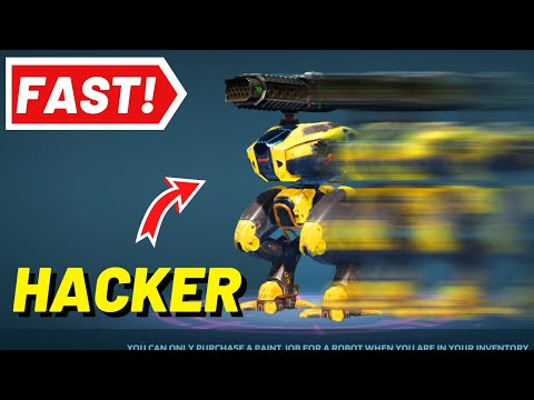 Superfast Hellburner - I played against a hacker in War Robots