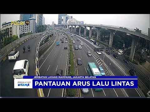 NTMC POLRI - PANTAUAN ARUS LALU LINTAS SORE 19/09/2025
