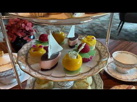 ［疫情下食了5小時的下午茶☕️］Grand Hyatt [Tiffin] Hong Kong Afternoon Tea 灣仔君悅酒店下午茶+ 任食甜品自助餐