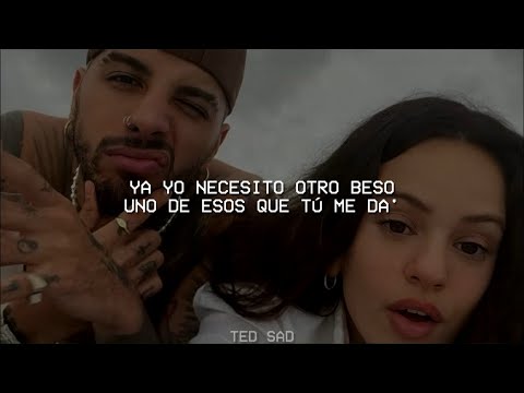 ROSALÍA, Rauw Alejandro - BESO (LETRA)