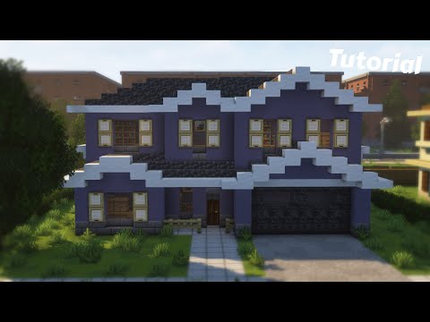 EPIC Minecraft Suburban House Tutorial!