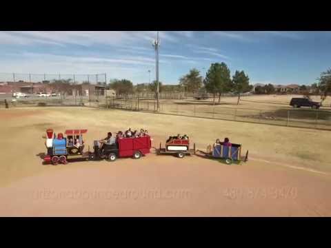 Trackless train rentals Phoenix Arizona - Holiday Train Rental