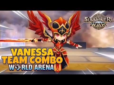 Vanessa Team Combo in World Arena - Summoners War