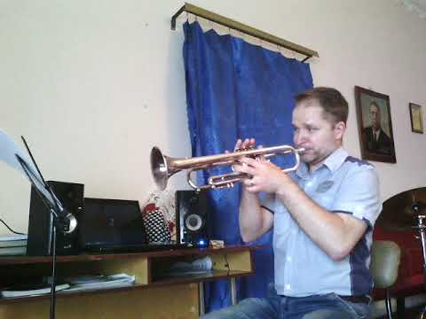 "Ave Maria" F.P.Shubert. Trumpet solo.