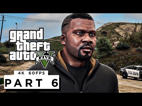 GRAND THEFT AUTO 5 Walkthrough Gameplay Part 6 - (PC 4K 60FPS) RTX 3090 MAX SETTINGS