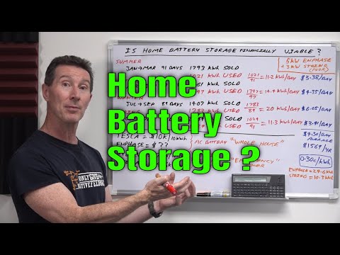EEVblog 1502 - Is Home Battery Storage Financially Viable?