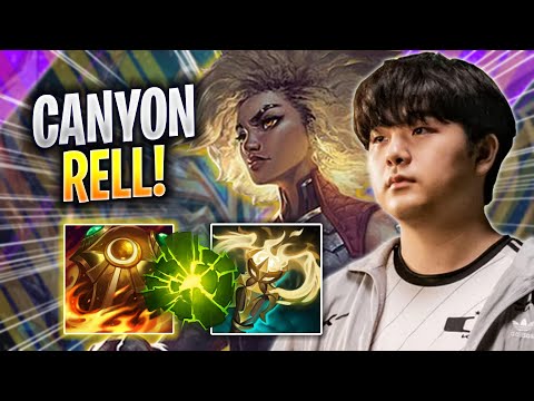 CANYON DOMINATING WITH RELL! - DK Canyon Plays Rell JUNGLE vs Viego! | Season 2023