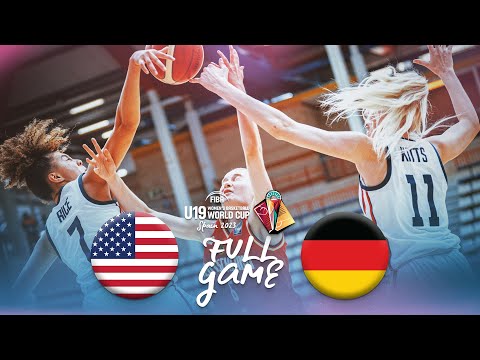 USA v Germany | Full Basketball Game | FIBA U19 Women's Basketball World Cup 2023