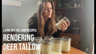 How to Render Deer Tallow for Cooking, Soap and More