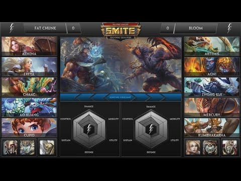 Smite Fr - Smite Pro League Play-In Cup Na : Finale Game 1 : Fat Chunks Assemble Vs Late Bloomers
