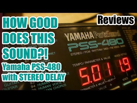 Super Affordable Editable FM Synthesis! Yamaha PSS480 Demo - JDSC Reviews