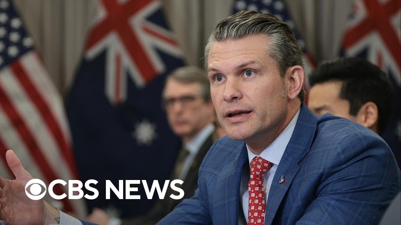 Hegseth says it's "unrealistic" for Ukraine to return to its pre-2014 borders