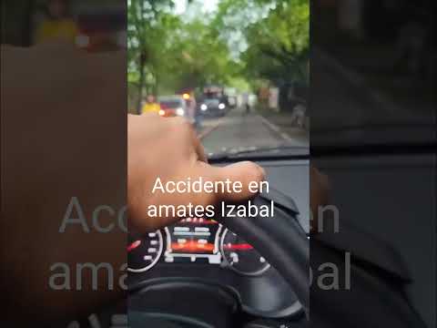 accidente en amates Izabal