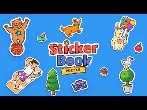 Sticker Book Puzzle: A Creative and Challenging Puzzle Game - YouTube