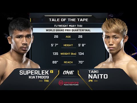 Superlek Kiatmoo9 vs Taiki Naito full fight