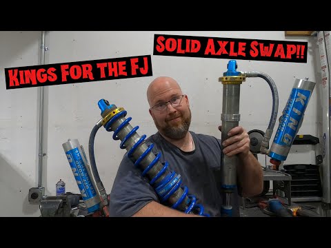 King Coilovers For The FJ Solid Axle Swap!!