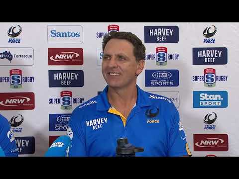 Harvey Norman Super Rugby AU Round Nine: Western Force press conference