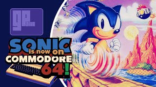 The incredible port of Sonic 8bit to Commodore 64 - Review