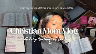 CHRISTIAN MOM VLOG| God testing Faith, 2 Under 2, Mental Health as a mom