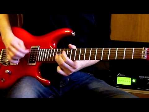 Slow minor blues - Axe FX II & Ibanez JS-1200 Joe Satriani signature guitar