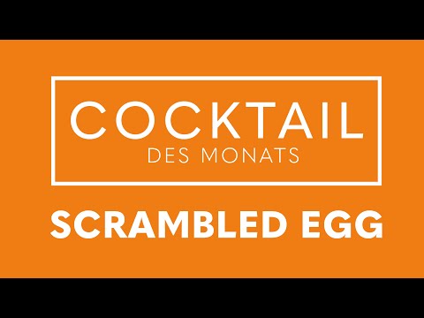 SCRAMBLED EGG - Getränkeland | Cocktail des Monats April 2023