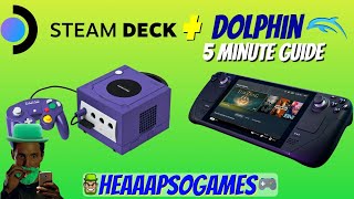 Steam Deck 5 Minute Tutorial - Dolphin GameCube