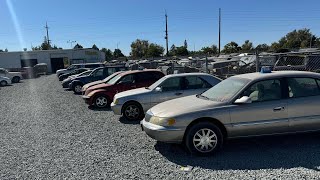 Project Cars for Sale at Picknpull in Rocklin California