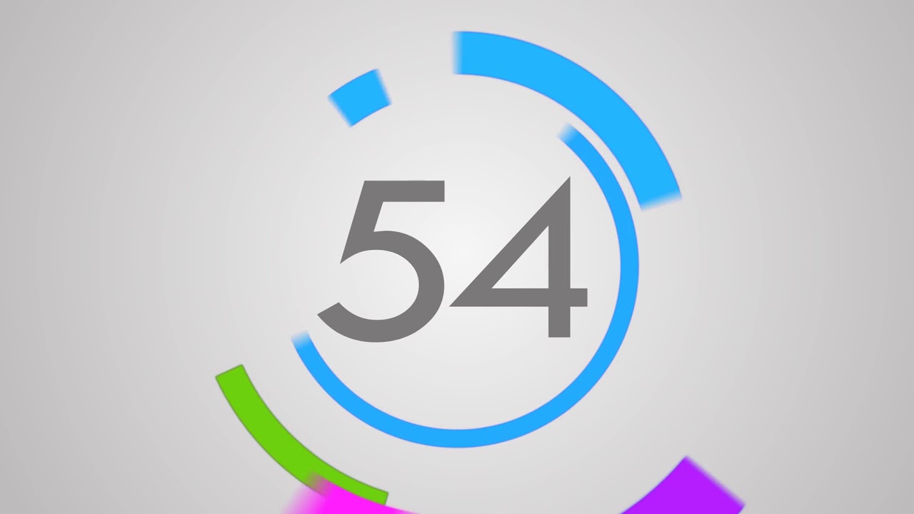 60 Seconds Countdown Timer