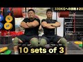 【私がNoと叫んだら、筋肉はYes!と答える】ただスクワットするだけの動画【Toshiki Yamamoto Back Squat 330KGへの挑戦 強化20日目】