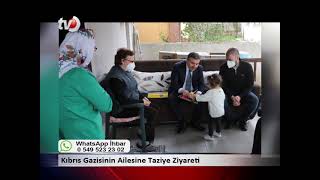 Kıbrıs Gazisinin Ailesine Taziye Ziyareti