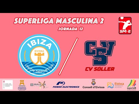 12ª Jornada Superliga Masculina 2. U.D. Ibiza Volley - CVS Tren de Sóller