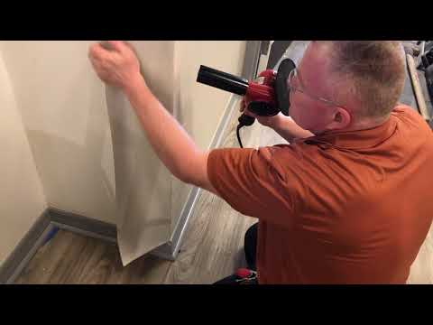 How to Wrap Wallpaper Around Outside Corners - Spencer Colgan