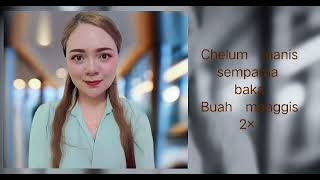 Download lagu CHELUM MANIS BUAH MANGGIS-Marina Jara cover By Petricia Mimin mp3