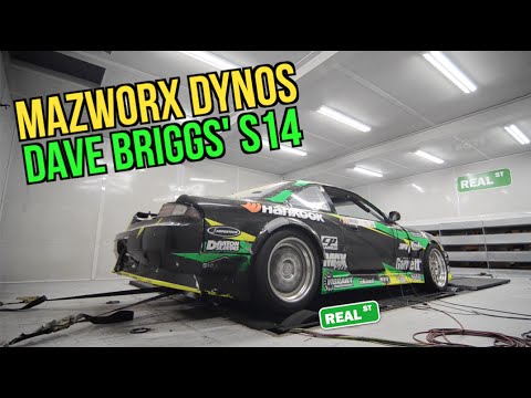 Mazworx Tunes Dave Briggs' S14 on the Real Street Dyno!